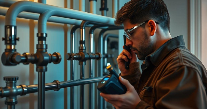 Teste de estanqueidade na rede de g&aacute;s &eacute; essencial para garantir seguran&ccedil;a e efici&ecirc;ncia
