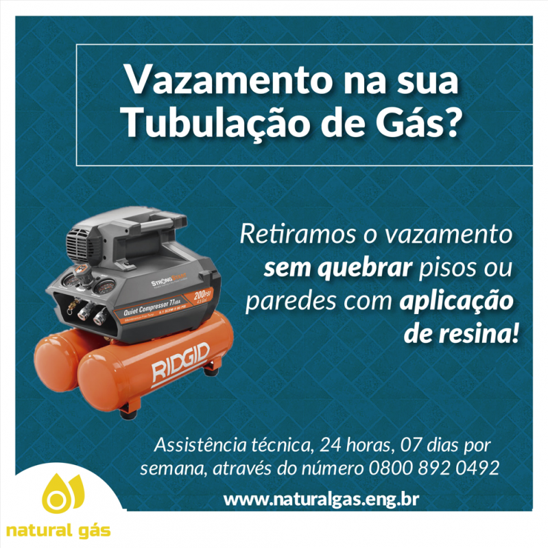 Empresa Que Faz Aplicação de Resina para Conserto em Tubulação de Gás Barra Rio - Aplicação de Resina para Vazamento de Gás