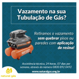 empresa que faz aplicação de resina para conserto na tubulação de gás Barra Rio
